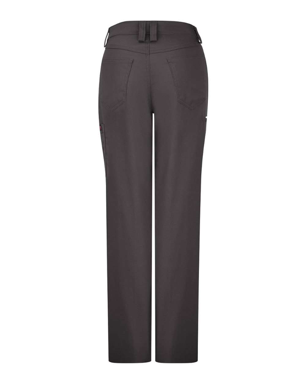 Rear View of Charcoal - 31I Women's Lightweight Crew Pants - Odd Sizes - PT3LODD