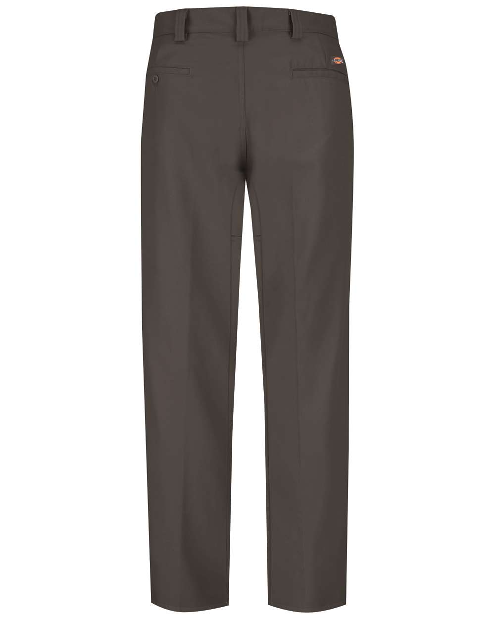 Front View of Charcoal - 32I Plain Front Work Pants - WP70