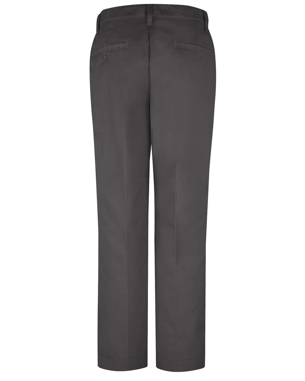 Front View of Charcoal - 32I Women's Dura-Kap Industrial Pants - PT21