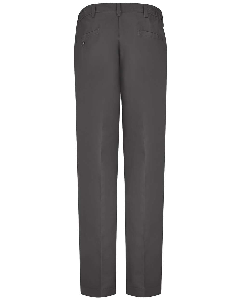 Front View of Charcoal - 34I Elastic Insert Work Pants - PT60