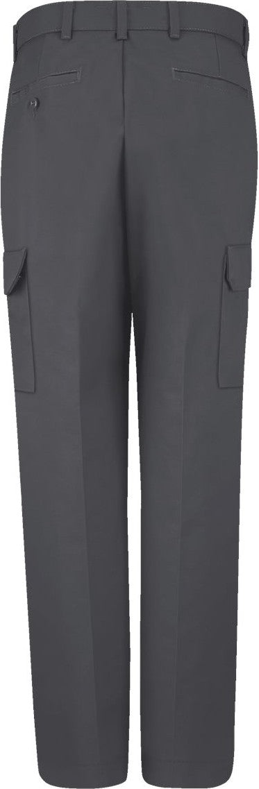 Front View of Charcoal - 36I Industrial Cargo Pants - PT88