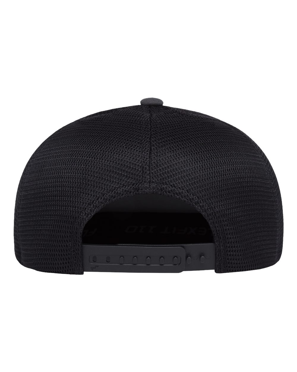 Rear View of Charcoal/ Black 110® Mesh Arch Cap - 110AR1