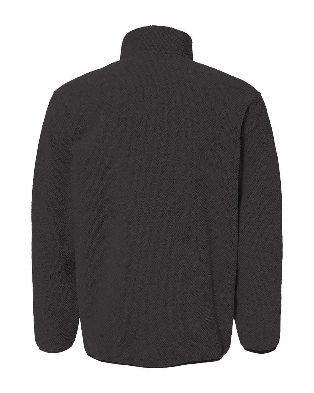 Front View of Charcoal Brooks Sherpa Mountain Fleece - 7355