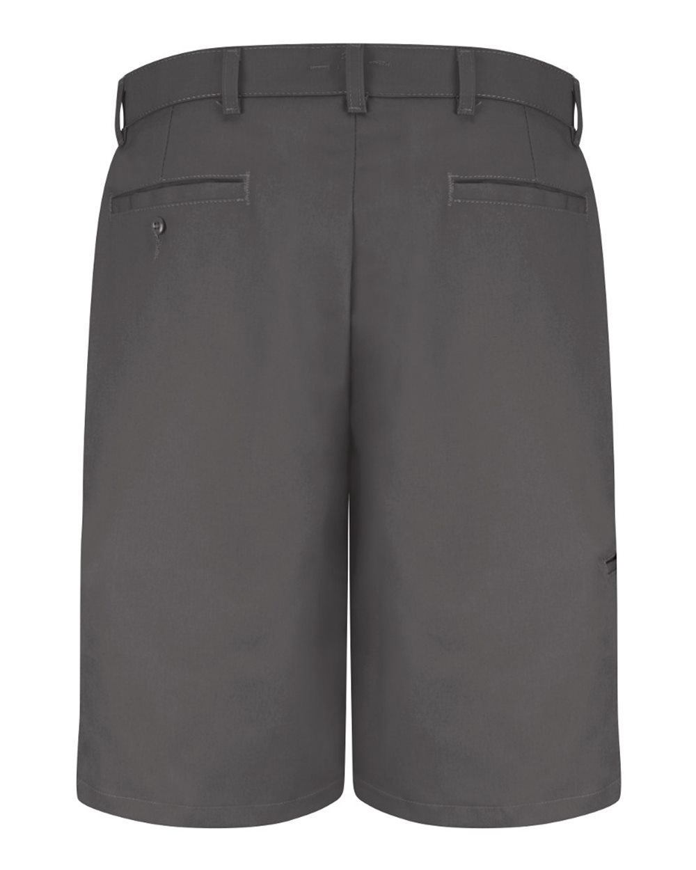 Front View of Charcoal Cell Phone Pocket Shorts - PT4C