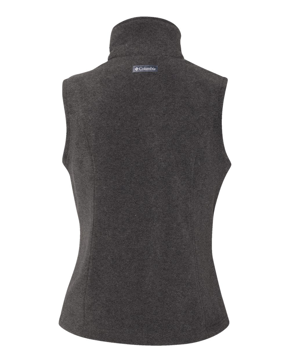Front View of Charcoal Heather Women’s Benton Springs™ Fleece Vest - 212471