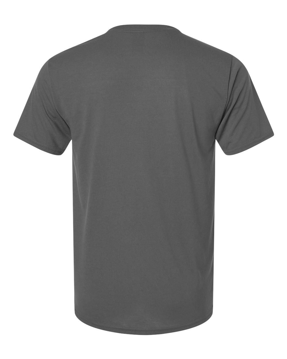 Front View of Charcoal Performance® T-Shirt - 42000