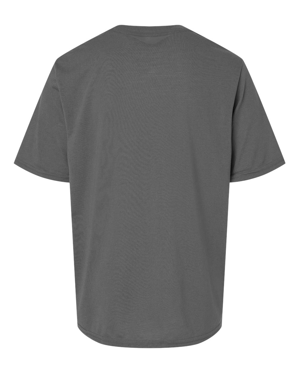 Front View of Charcoal Performance® Youth T-Shirt - 42000B