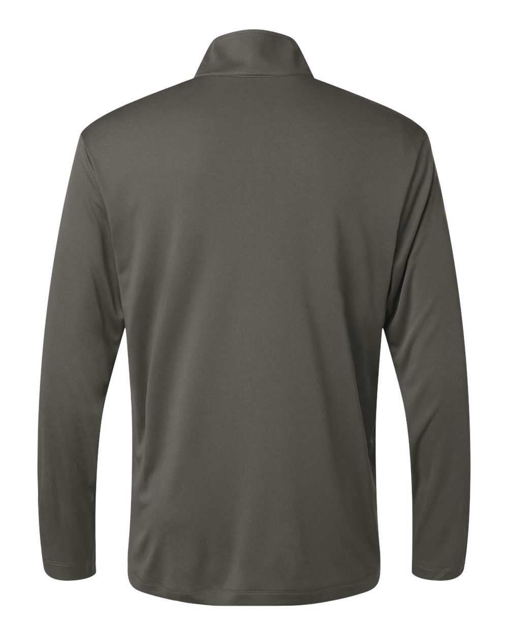 Front View of Charcoal Pro-Lock Performance Quarter-Zip Pullover - 41870