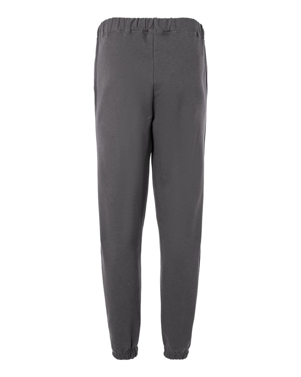 Front View of Charcoal Softstyle® Midweight Pocket Sweatpants - SF100