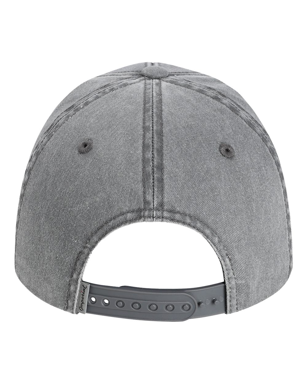 Rear View of Charcoal The Gambit Cap - X240