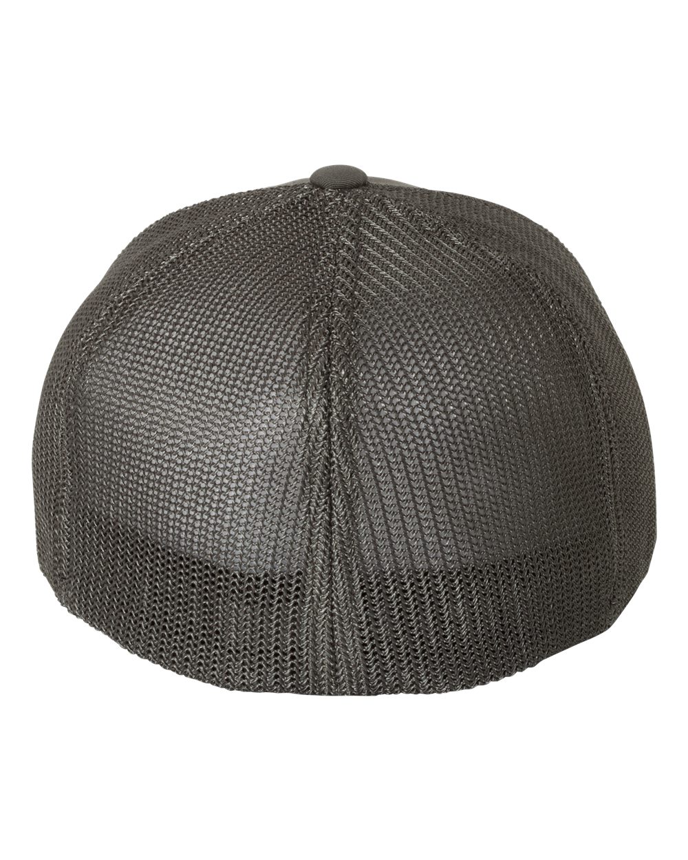 Front View of Charcoal Trucker Cap - 6511