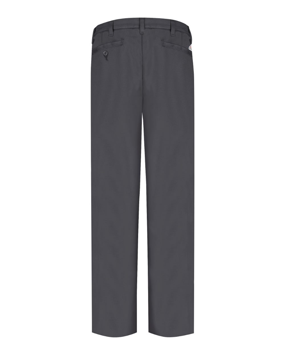 Rear View of Charcoal - Unhemmed Excel FR™ Work Pants - PEW2