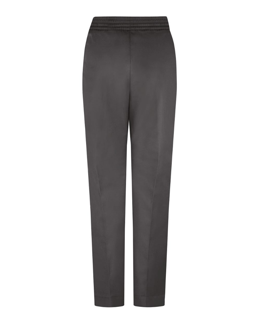 Charcoal - Unhemmed Women's Half-Elastic Work Pants - PT59