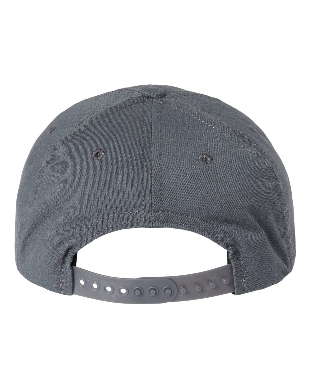 Front View of Charcoal USA-Made Dad Hat - USA200