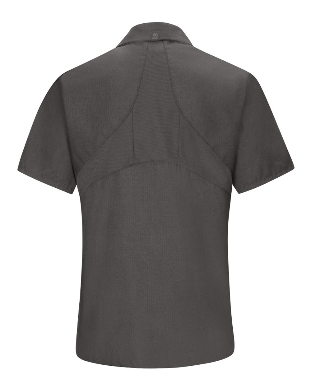 Front View of Charcoal Women's Mimix Work Shirt - SX21