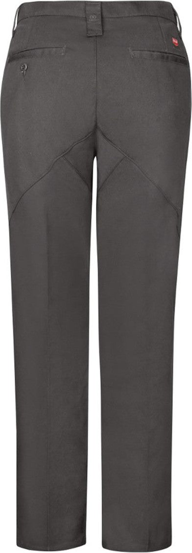Rear View of Charcoal Women&#39;s Mimix™ Utility Pants Extended Sizes - PX61EXT
