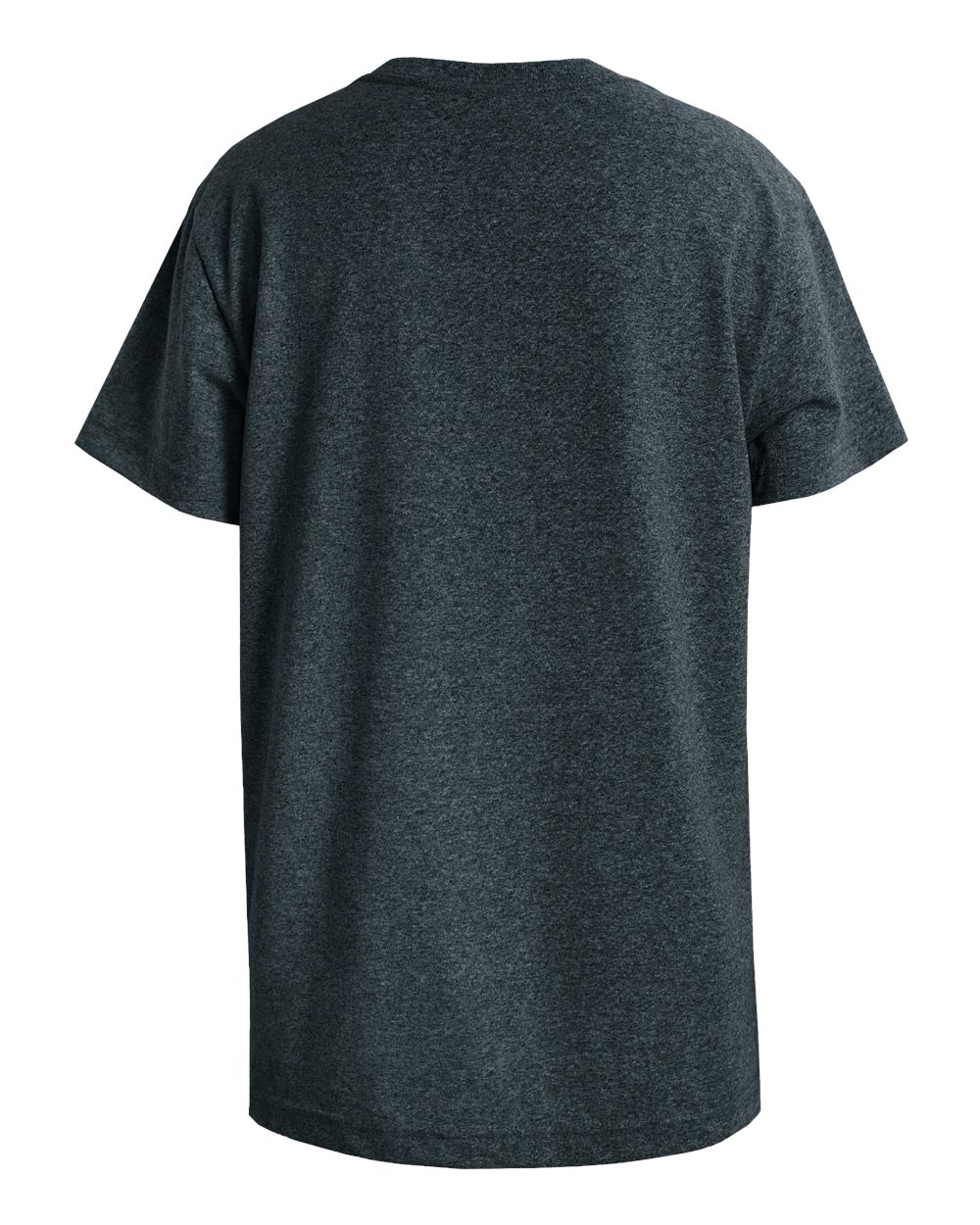 Rear View of Charcoal Youth Eco T-Shirt - EY100
