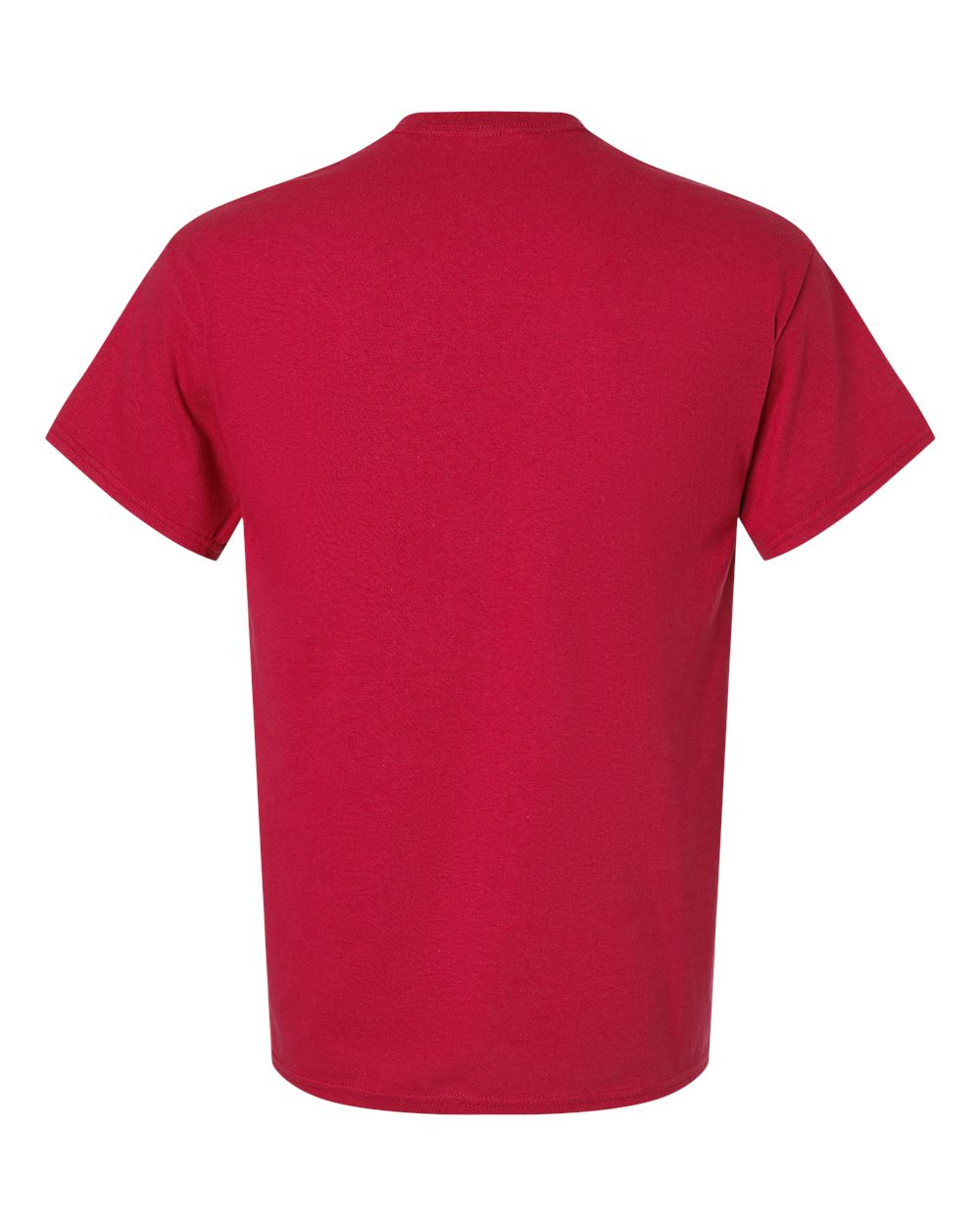 Front View of Cherry Red Ultra Cotton® T-Shirt - 2000