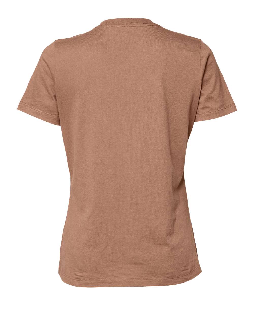 Front View of Chestnut Women’s Relaxed Jersey Tee - 6400