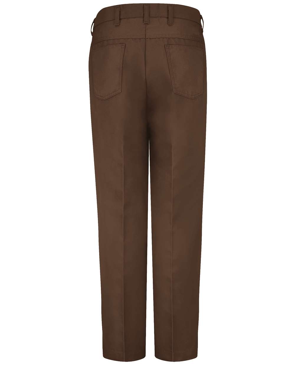 Front View of Chocolate Brown - 34I Jean Cut Pants - PT50