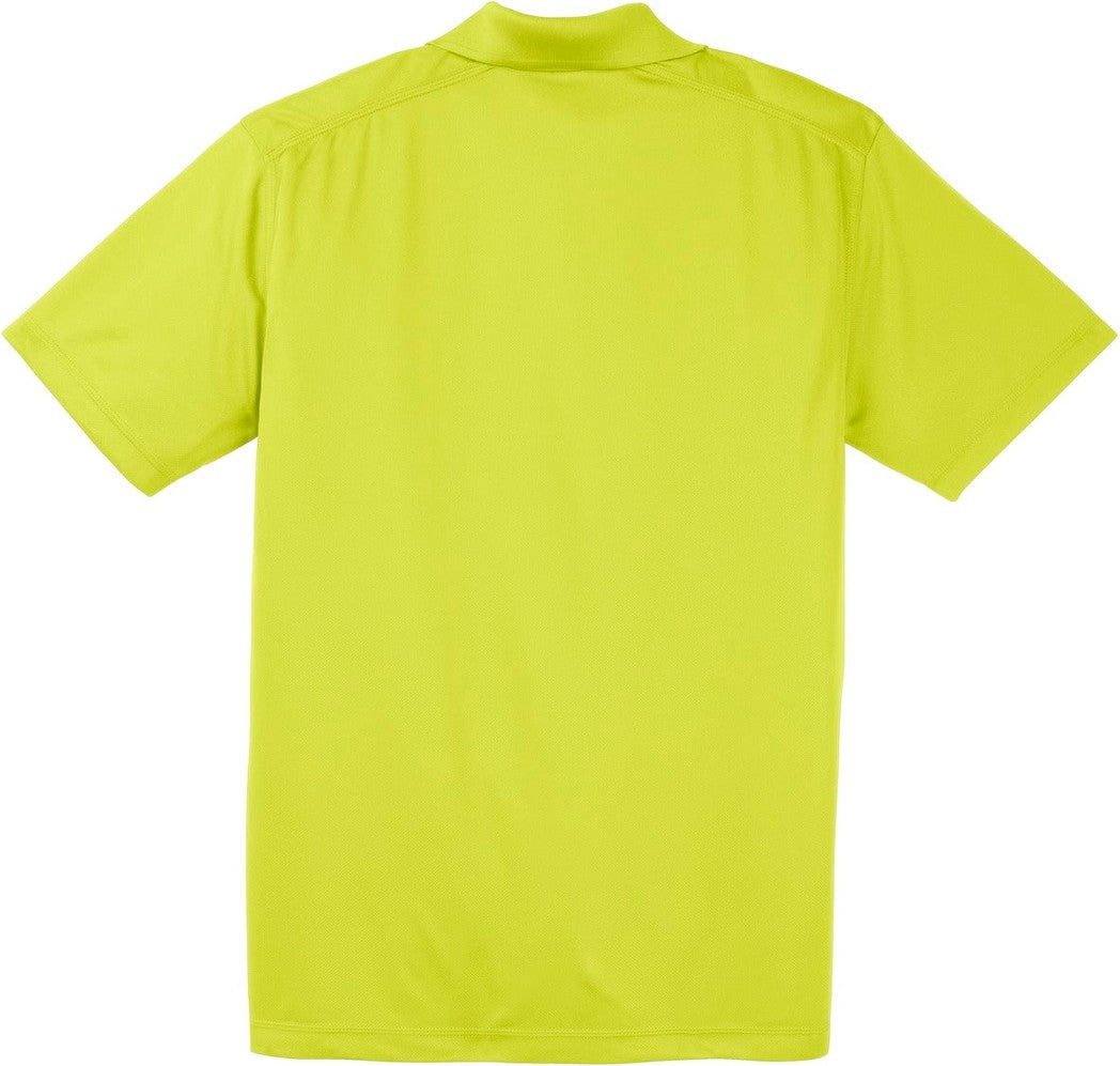 Front View of Citron Sport-Tek PosiCharge Micro-Mesh Polo. ST680
