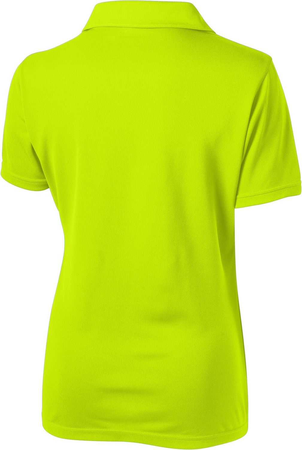 Front View of Citron Sport-Tek Women's PosiCharge Micro-Mesh Polo. LST680