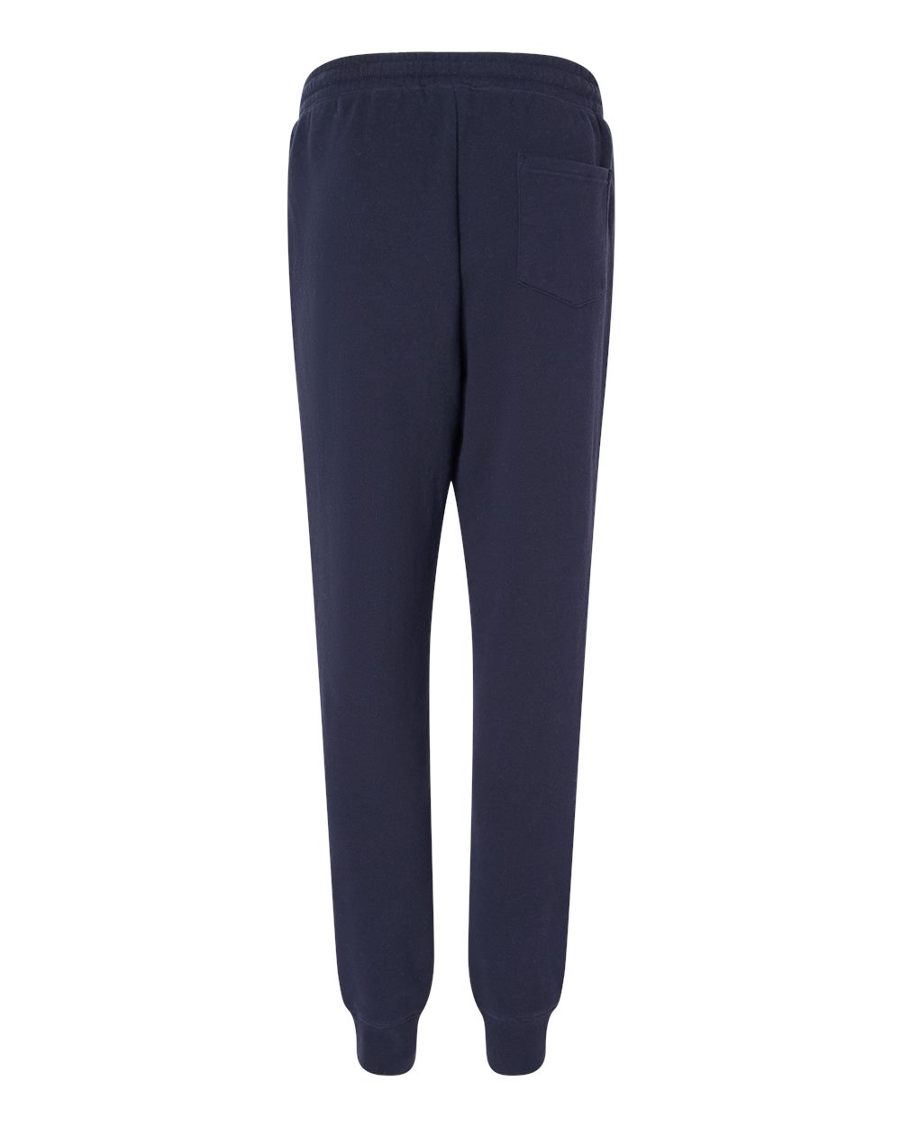 Front View of Classic Navy Midweight Fleece Pants - IND20PNT