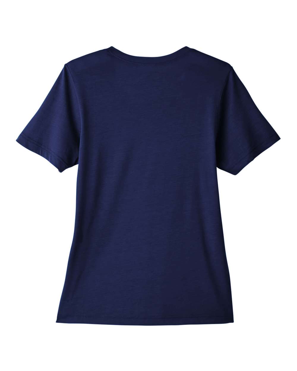 Front View of Classic Navy Women's Fusion ChromaSoft™ Performance T-Shirt - CE111W