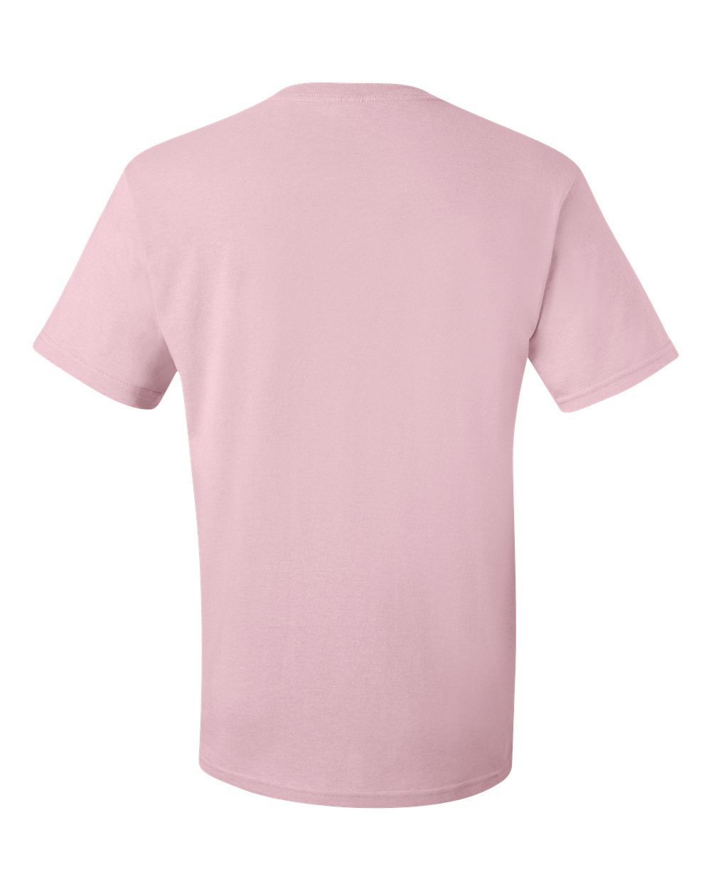 Rear View of Classic Pink Dri-Power® 50/50 T-Shirt - 29MR
