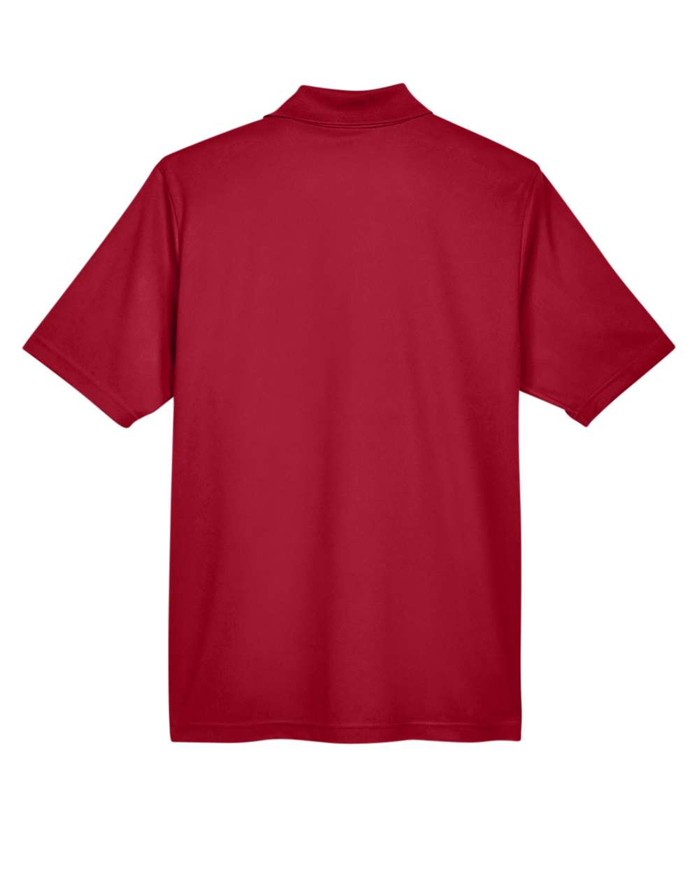 Front View of Classic Red Men's Origin Performance Piqué Polo - 88181