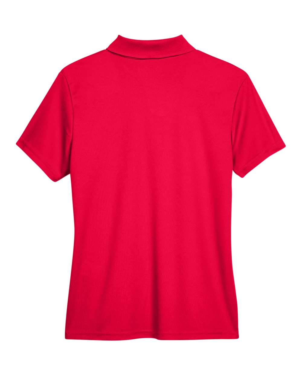 Front View of Classic Red Women's Origin Performance Piqué Polo - 78181