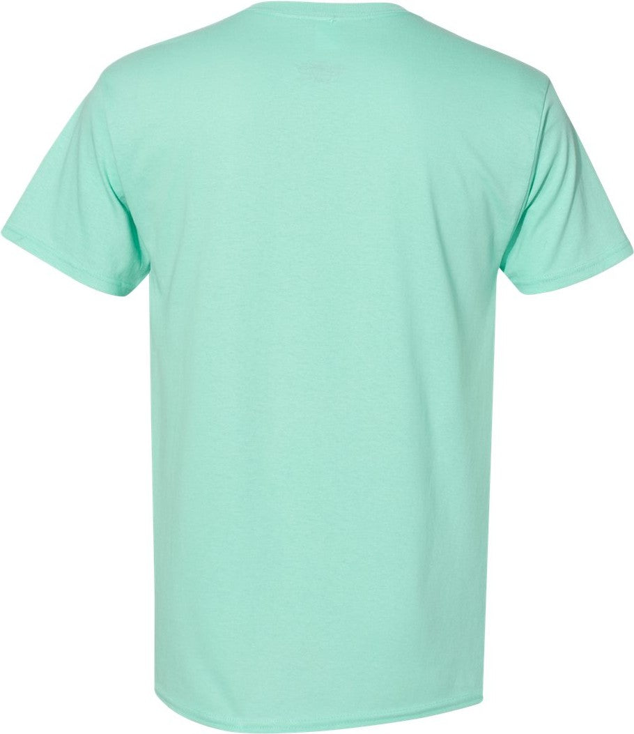 Rear View of Clean Mint Essential-T T-Shirt - 5280