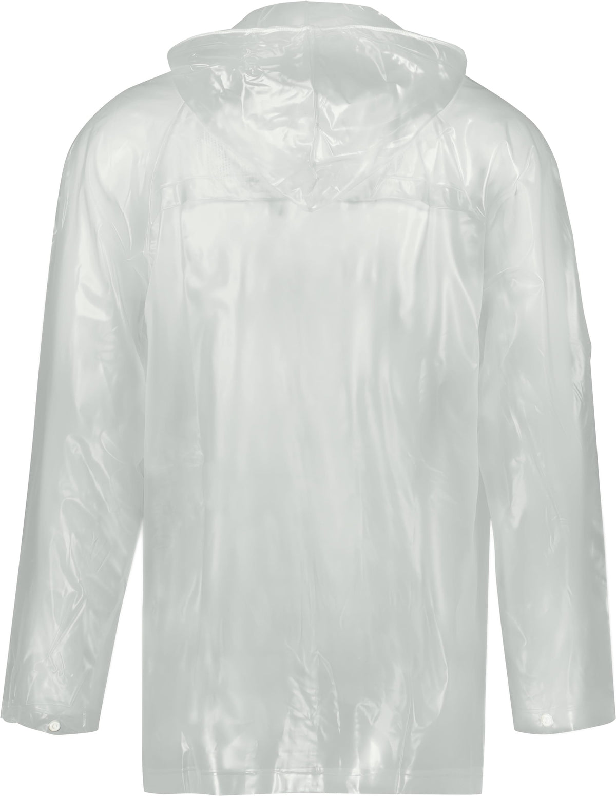 Rear View of CLEAR CLEAR RAIN JACKET