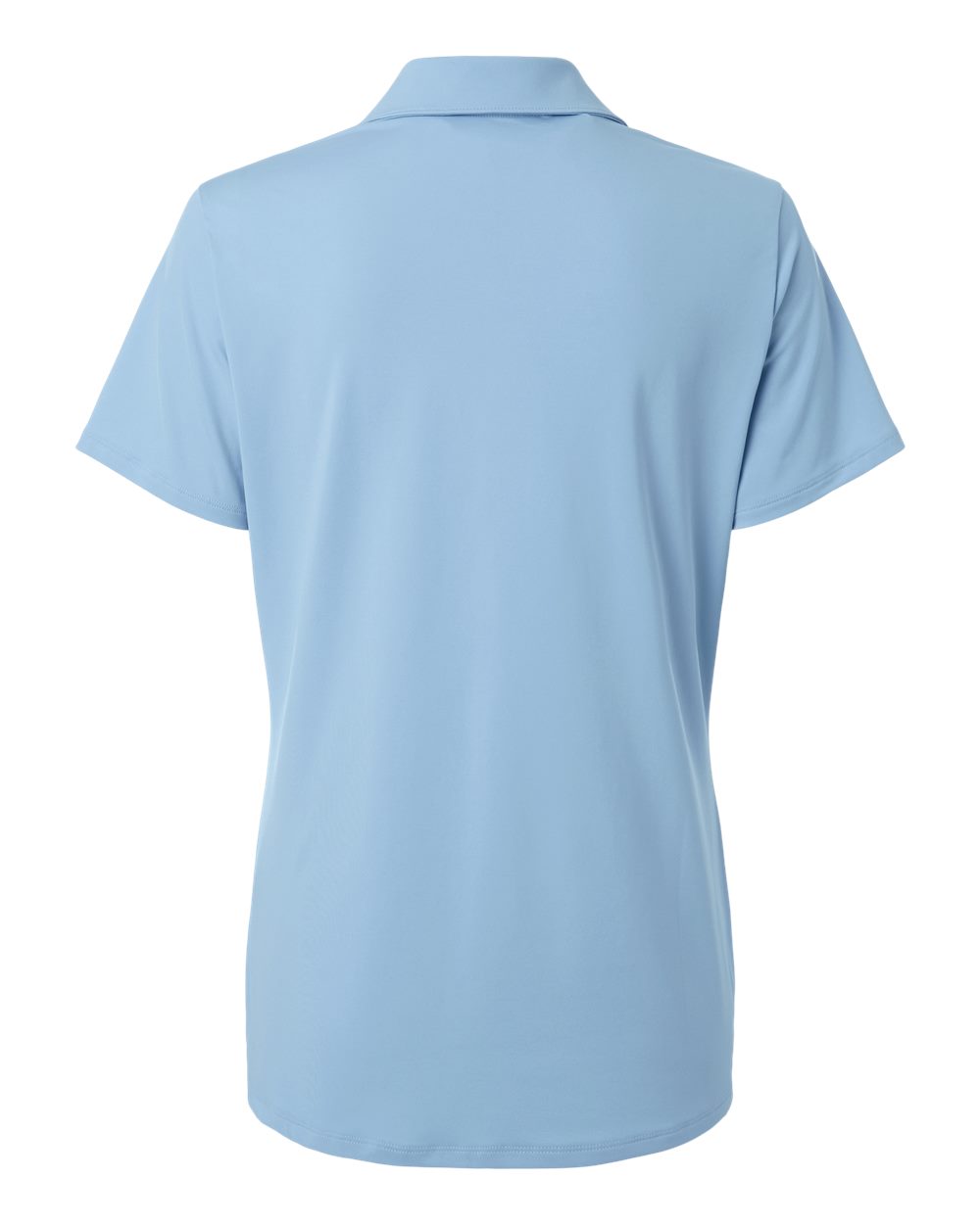 Rear View of Clear Sky Women's Ultimate Solid Polo - A515