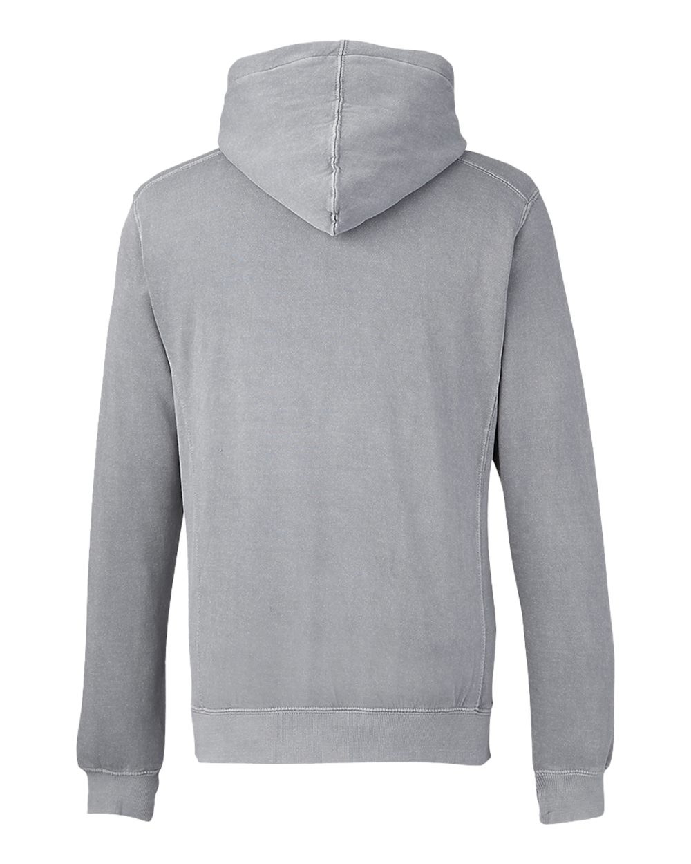 Rear View of Cloud Pigment-Dyed Fleece Hooded Sweatshirt - 8730