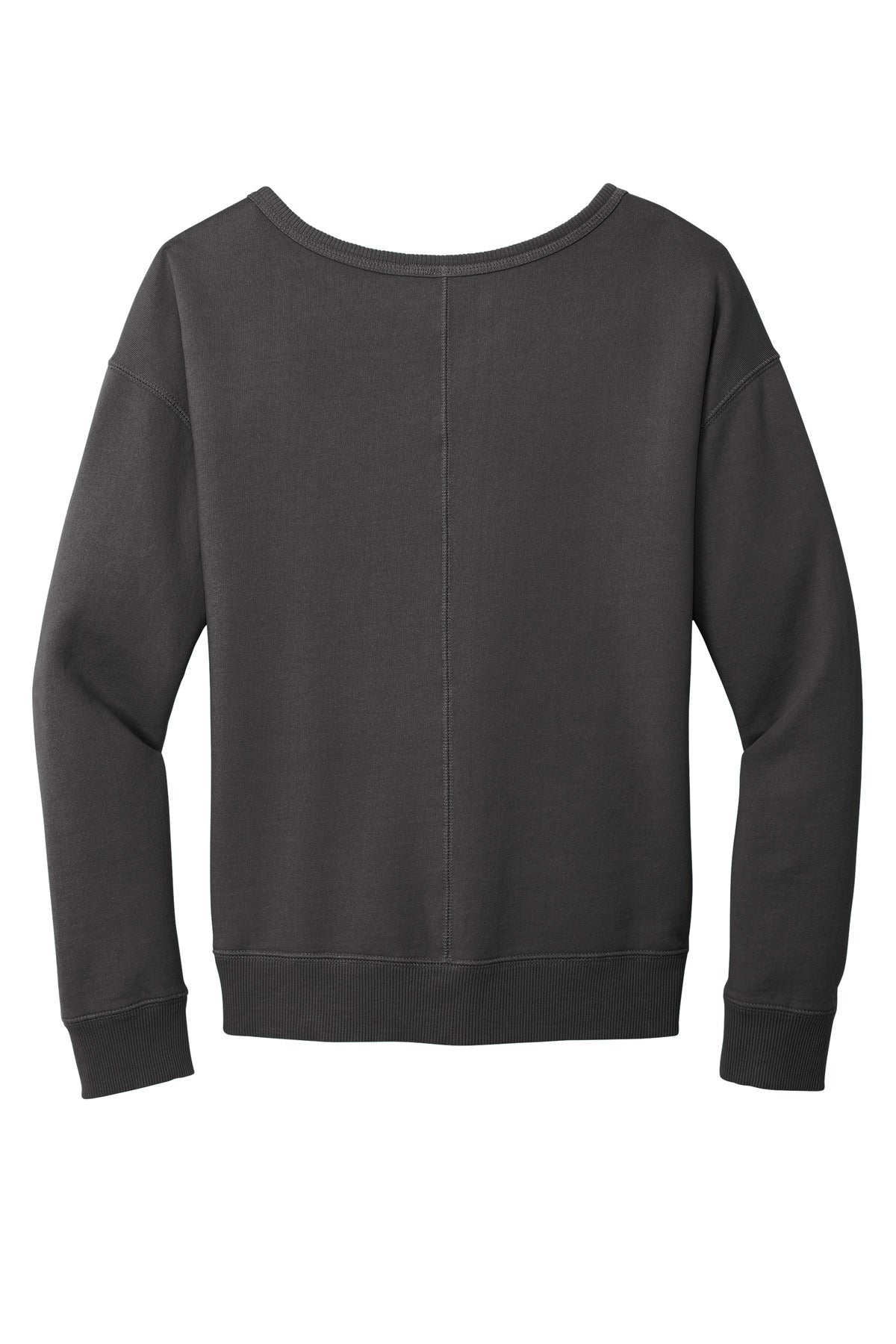 Front View of Coal Port & Co Women's Beach Wash Garment-Dyed V-Neck Sweatshirt LPC098V