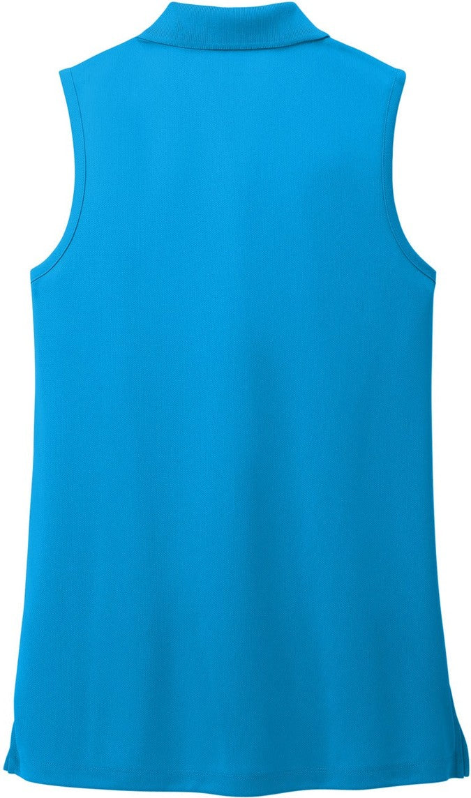 CoastalBl Port Authority Women's Dry Zone UV Micro-Mesh Sleeveless Polo LK110SV