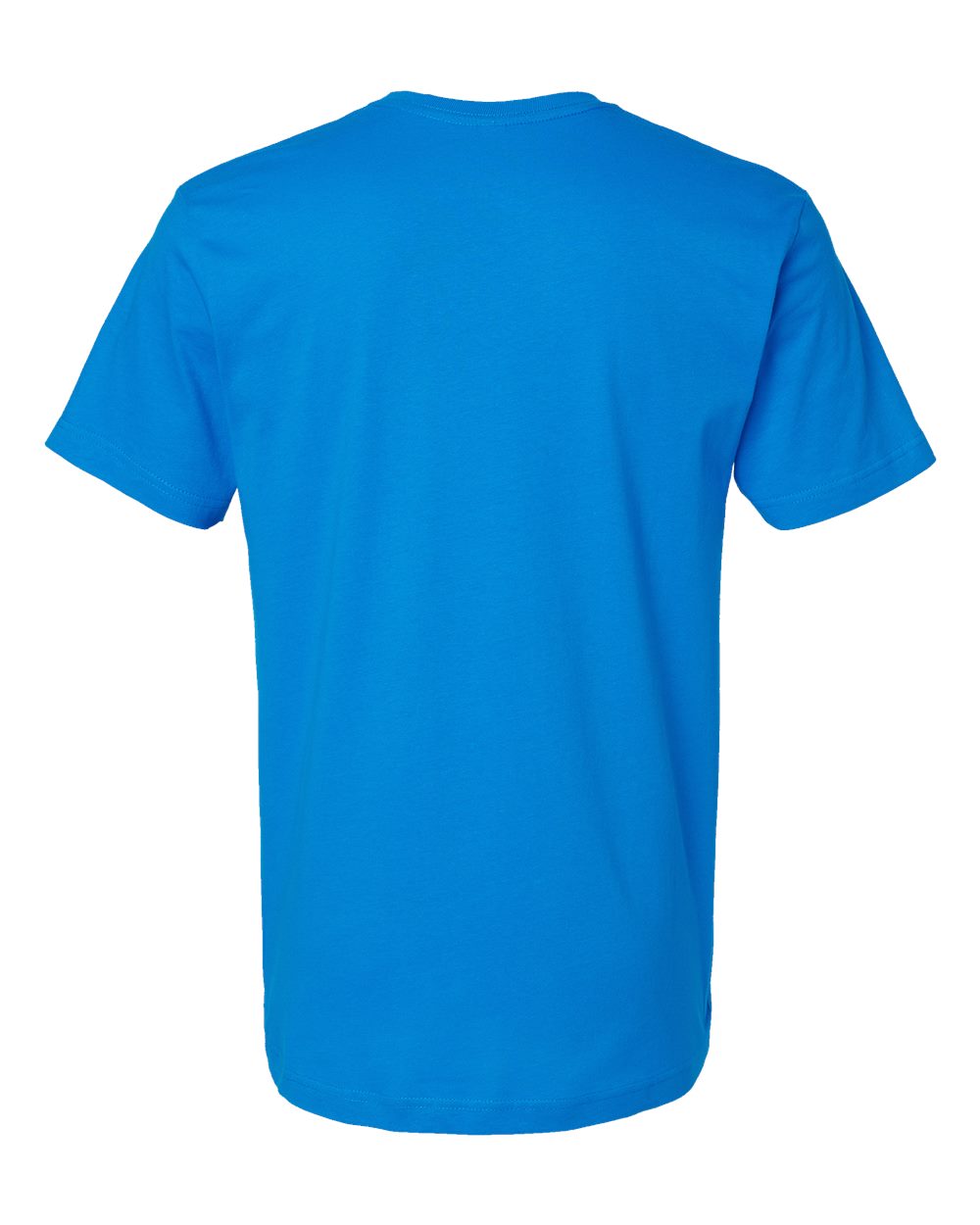 Front View of Cobalt Fine Jersey Tee - 6901