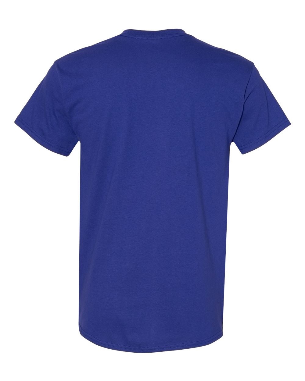 Front View of Cobalt Heavy Cotton™ T-Shirt - 5000