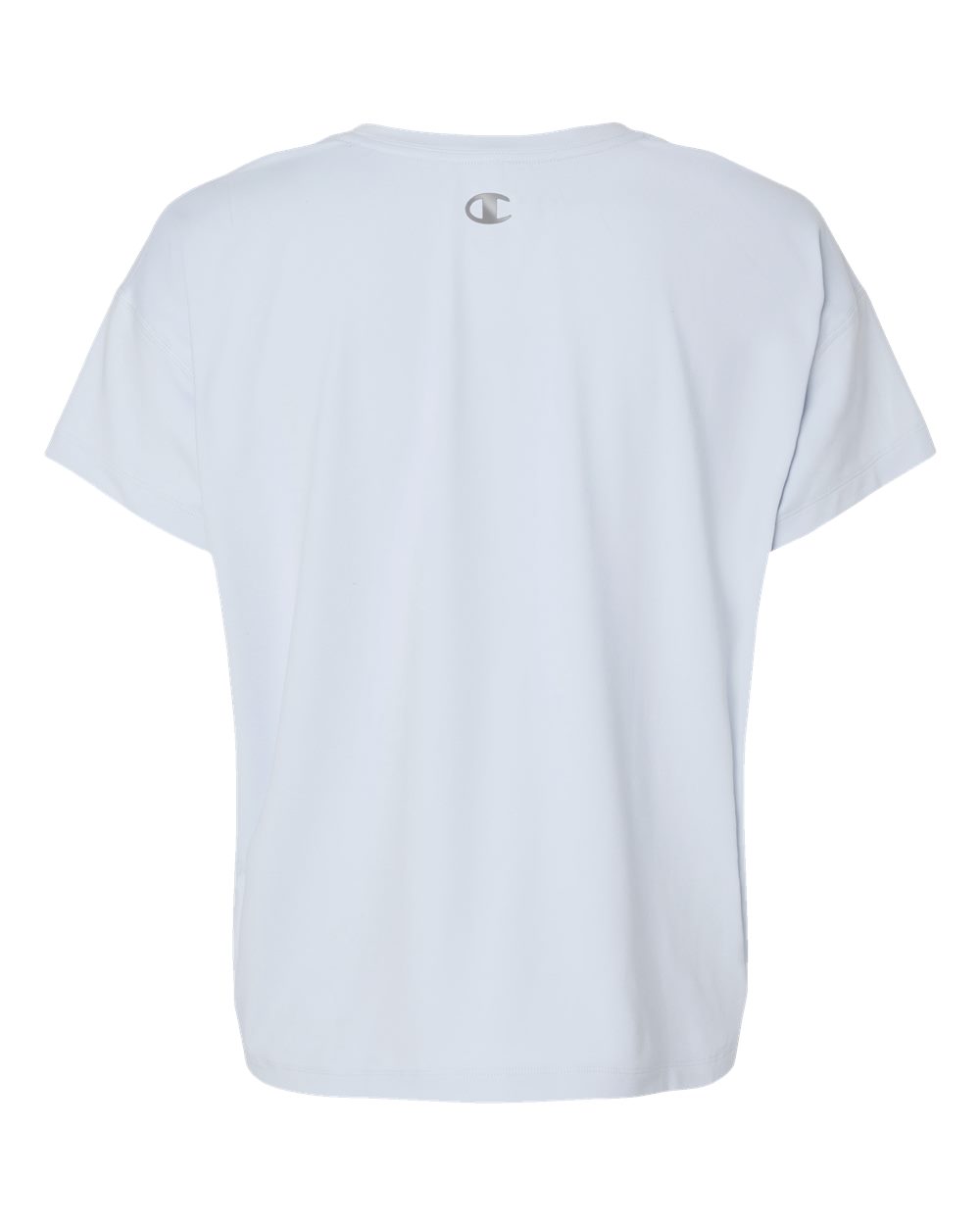 Front View of Collage Blue Women's Sport Soft Touch T-Shirt - CHP130