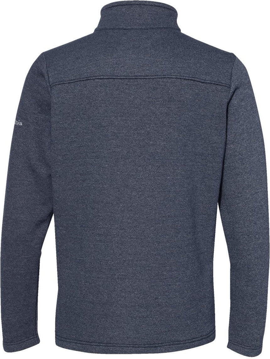 Front View of Collegiate Navy Great Hart Mountain™ III Half-Zip Pullover - 212487