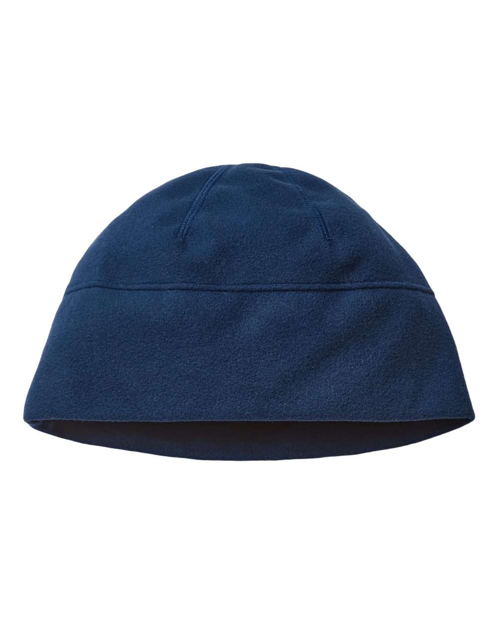 Front View of Collegiate Navy Trail Shaker™ Beanie - 186255