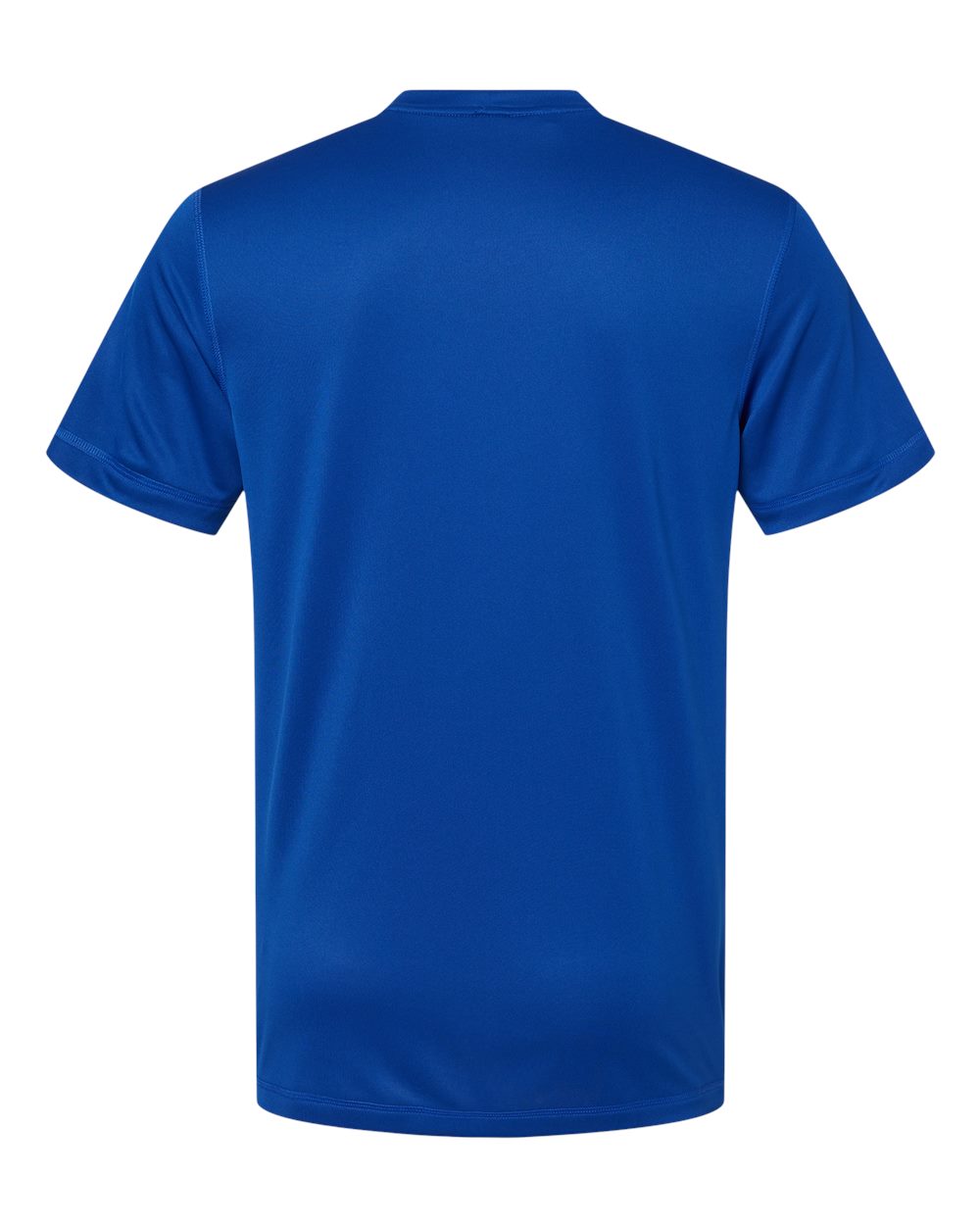 Front View of Collegiate Royal Sport T-Shirt - A376