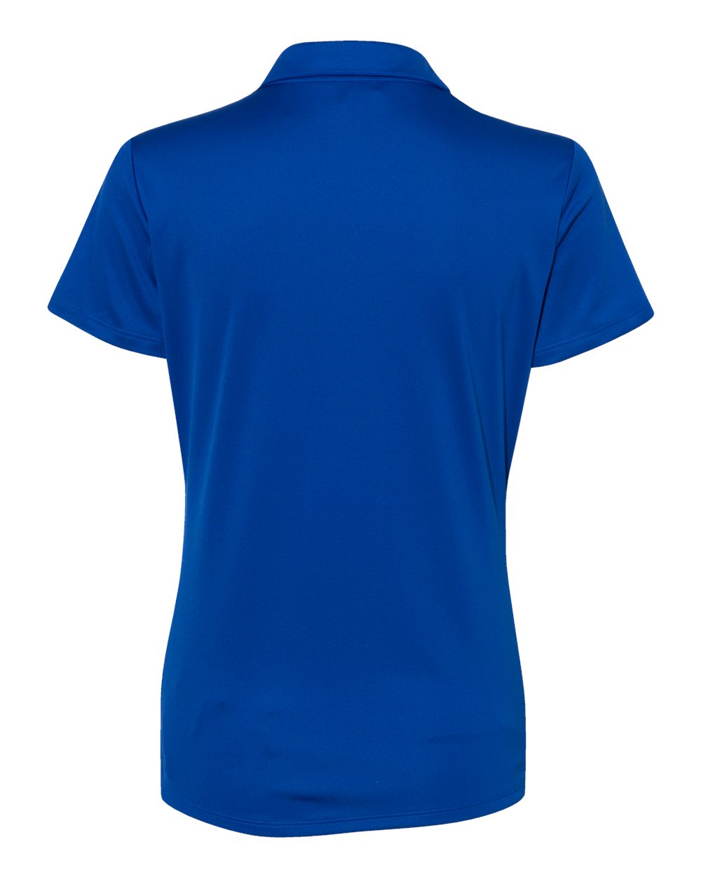 Front View of Collegiate Royal Women's Performance Polo - A231