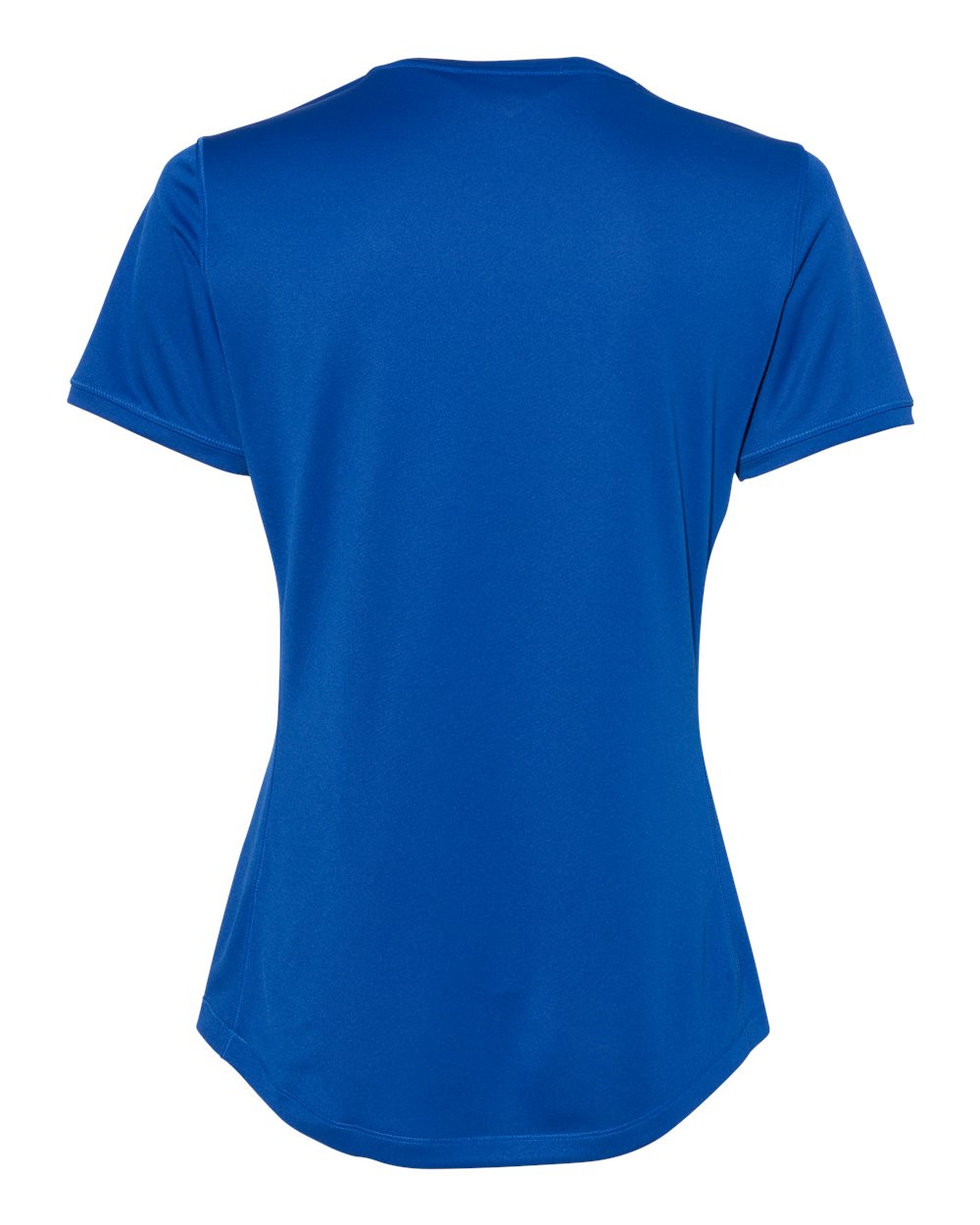 Front View of Collegiate Royal Women's Sport T-Shirt - A377