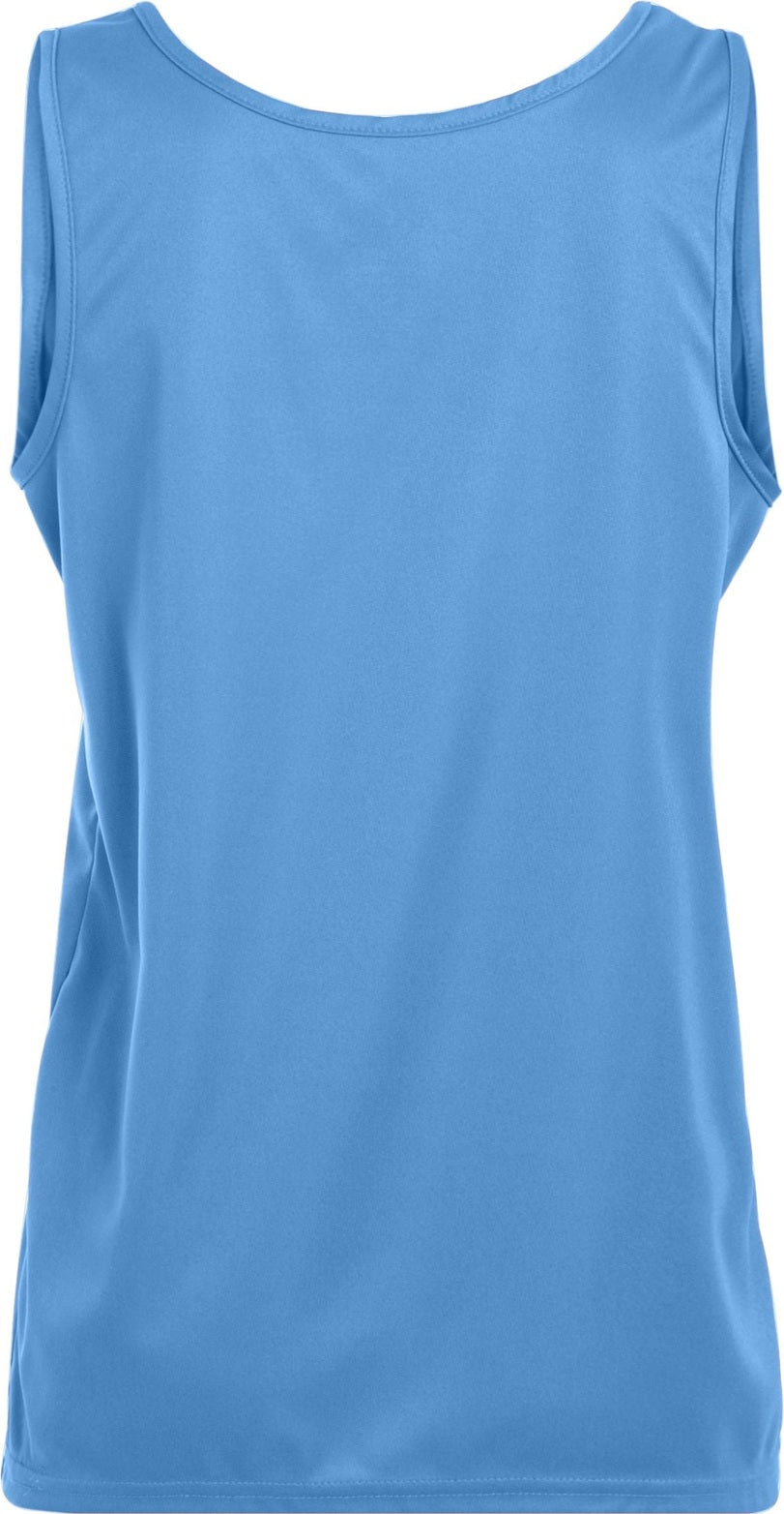Rear View of COLUMBIA BLUE LADIES TRAINING TANK