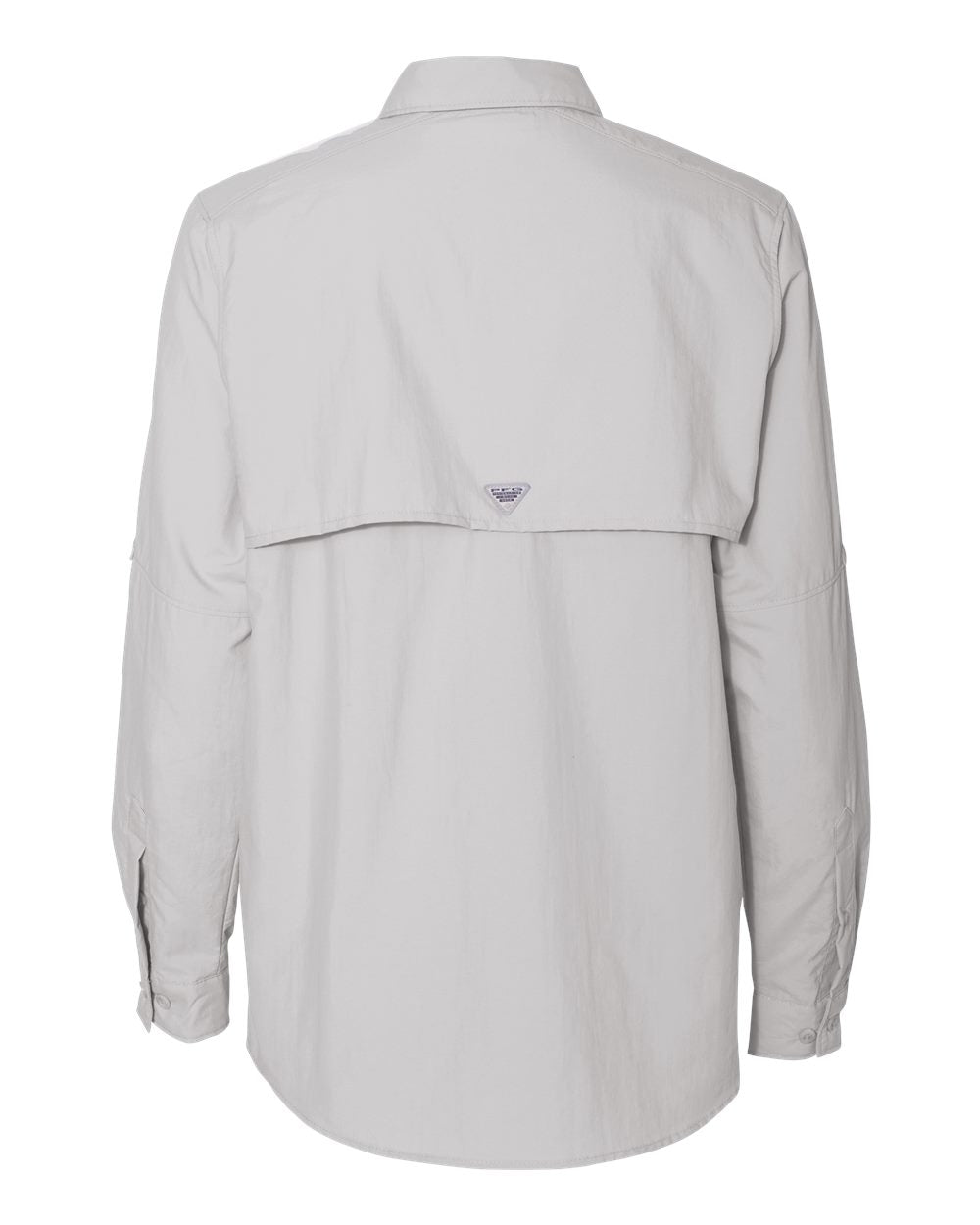 Front View of Cool Grey Women's PFG Bahama™ Shirt - 212474