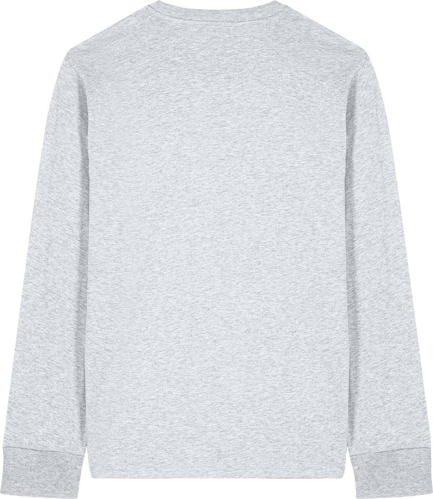 Front View of CoolHtrGry Stanley/Stella Unisex Creator 2.0 Long Sleeve Tee SXU022