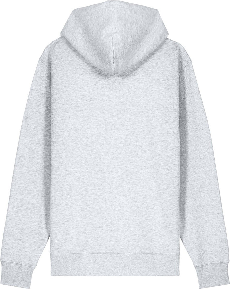 Front View of CoolHtrGry Stanley/Stella Unisex Cruiser 2.0 Hooded Sweatshirt SXU003