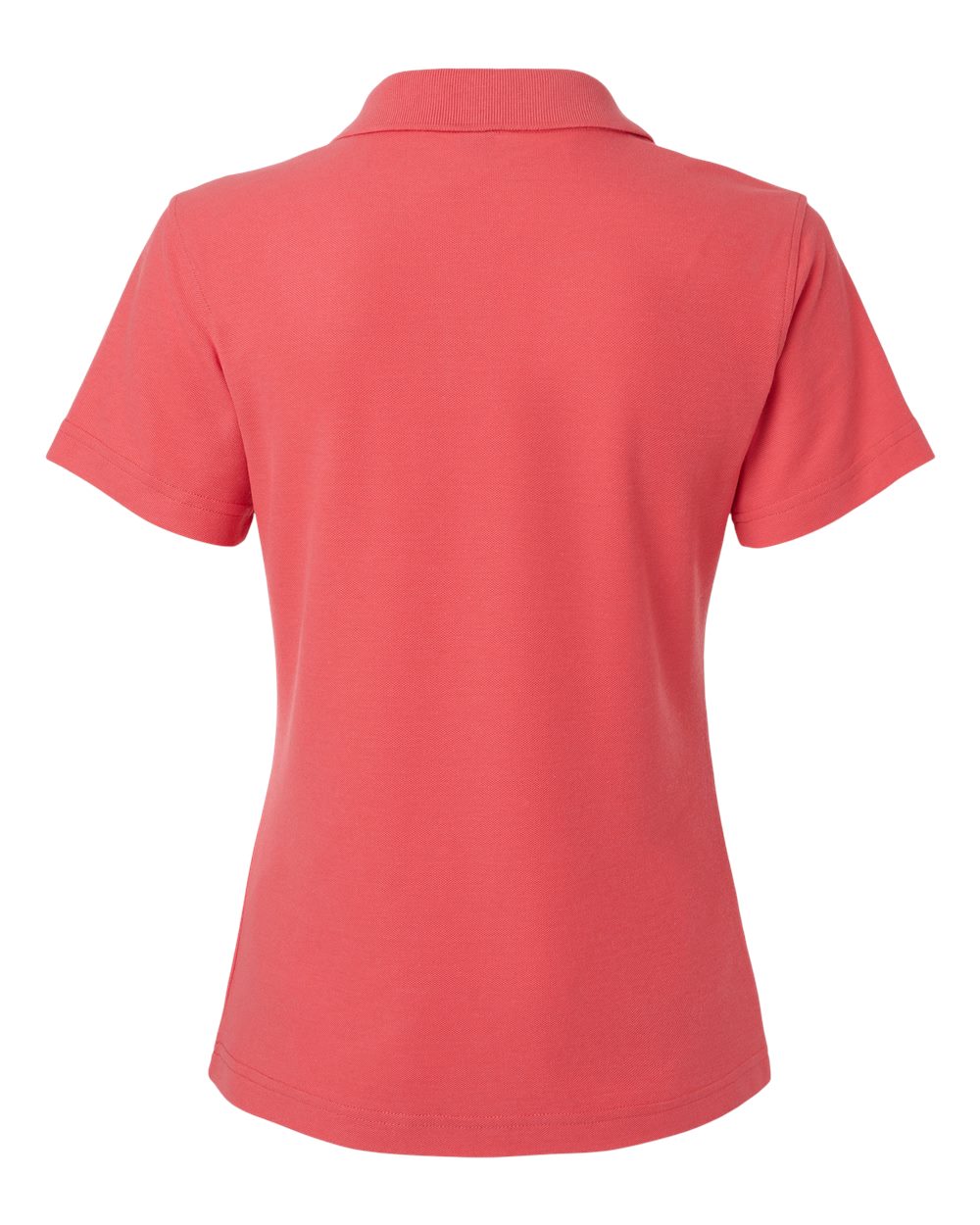Front View of Coral Women's Pique Polo - 62800L